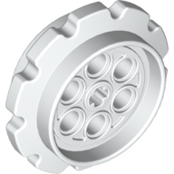 Lego ozubené kolo velké, bílá (6019617)